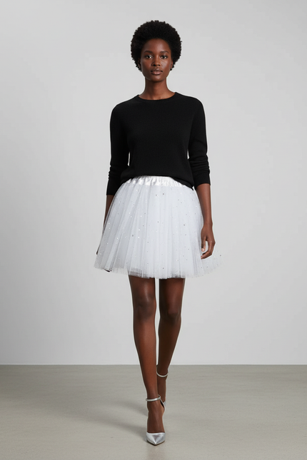 Jupe Tutu Blanche Femme