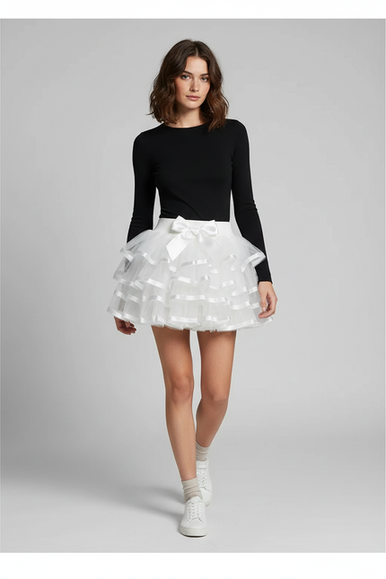 Jupe Blanche Tutu Chic