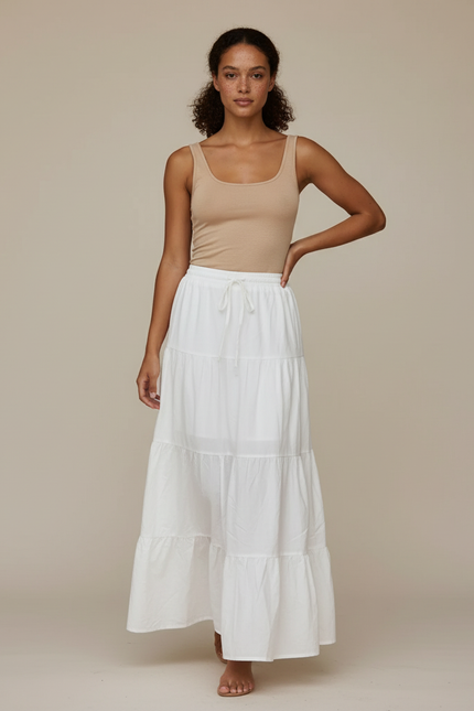 Jupe Grossesse Blanche