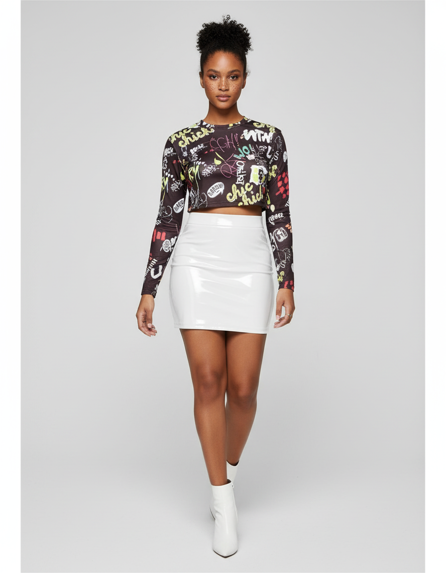 Jupe Blanche Grande Taille