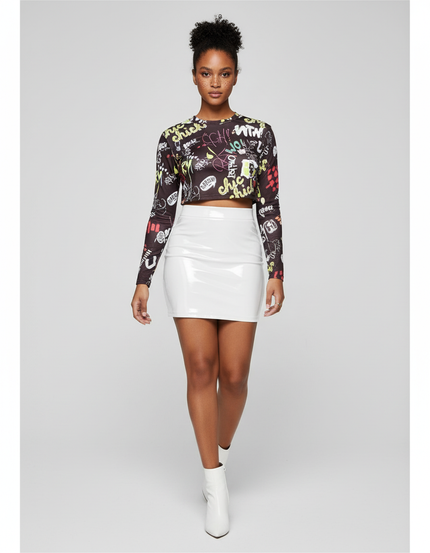 Jupe Blanche Grande Taille