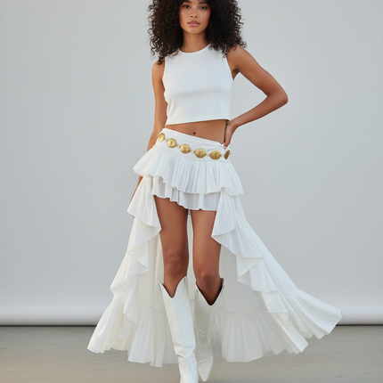 Collection image for: Jupe Blanche Coton