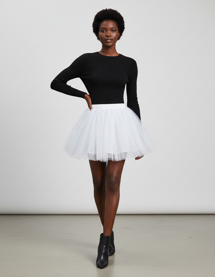 Jupe Blanche Bouffante