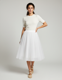 Jupe Blanche Patineuse