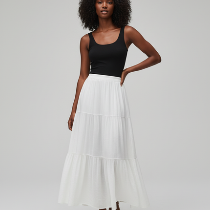 Collection image for: Jupe A Volant Blanche