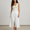Jupe Blanche En Lin