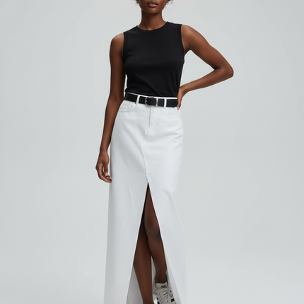 Collection image for: Jupe Blanche Droite