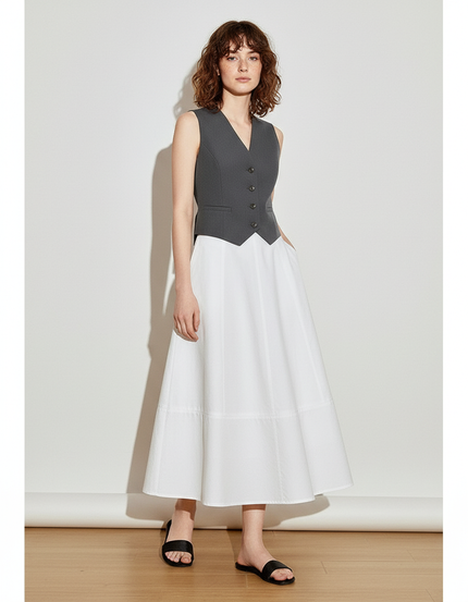 Jupe Blanche Trapeze Femme