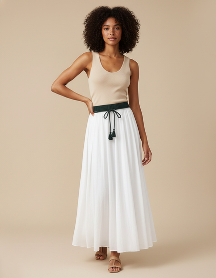 Jupe Blanche A La Mode
