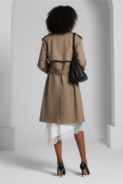 Jupe Blanche En Hiver