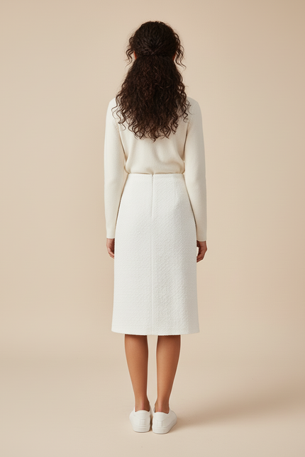 Jupe Blanche Tailleur