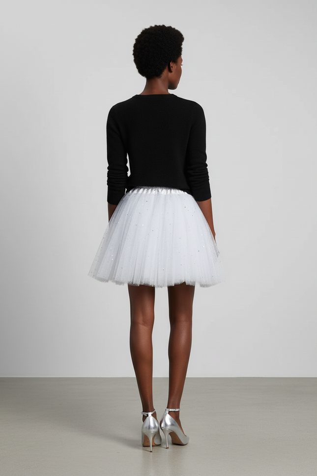 Jupe Tutu Blanche Femme