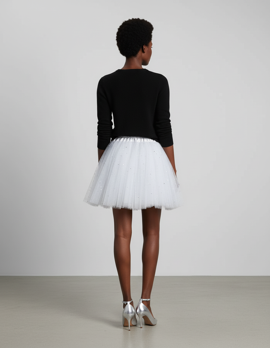 Jupe Tutu Blanche Femme