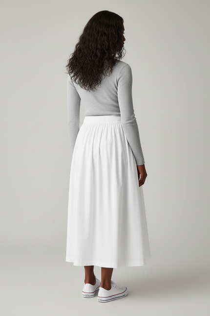 Jupe Chino Blanche