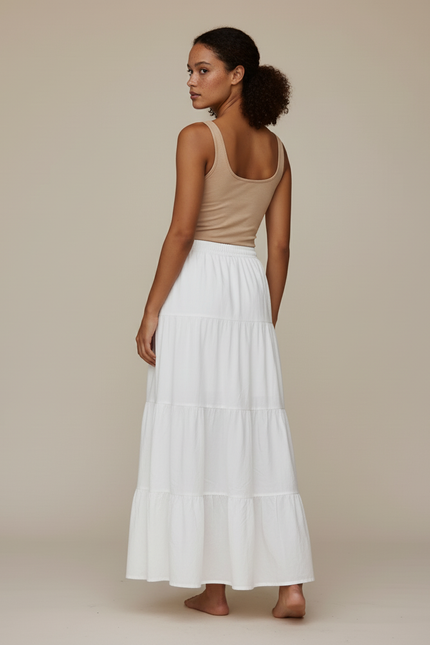 Jupe Grossesse Blanche