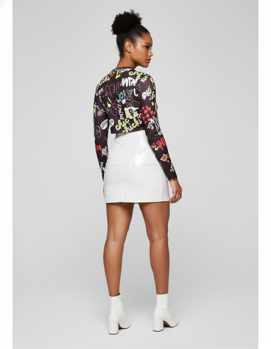 Jupe Blanche Grande Taille