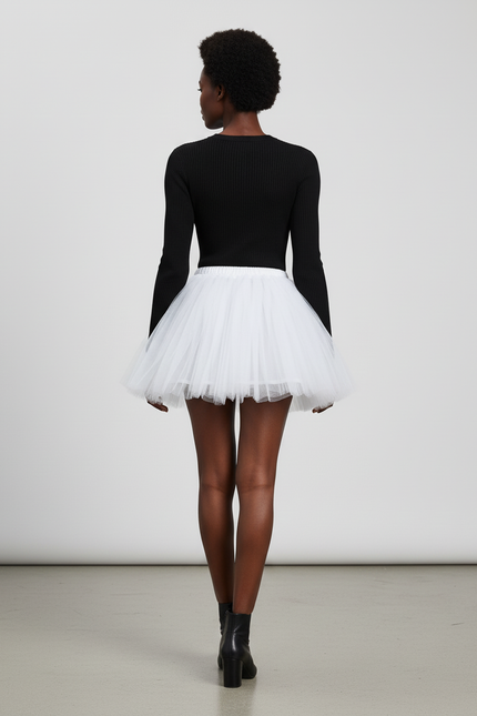 Jupe Blanche Bouffante