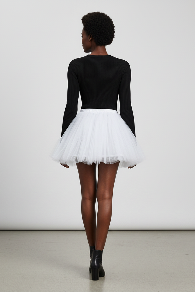 Jupe Blanche Bouffante