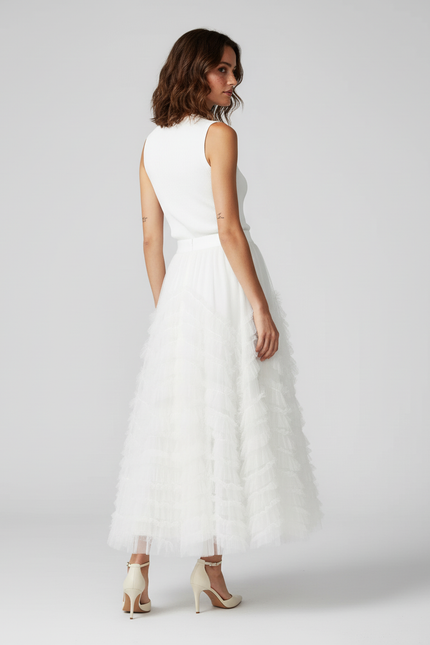 Jupe Blanche Ceremonie