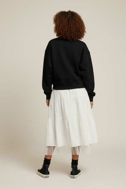 Jupe Popeline Blanche