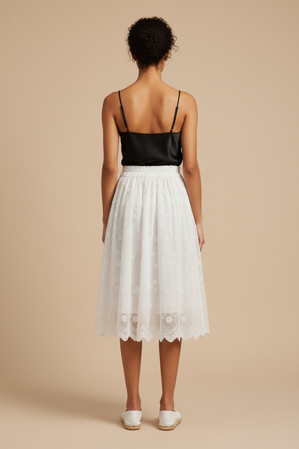 Jupe De Plage Blanche