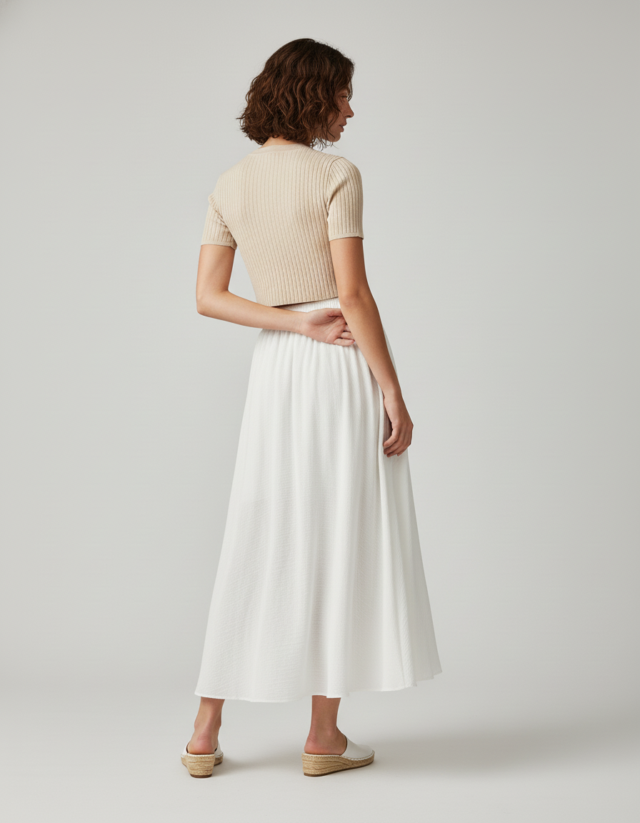 Jupe Blanche Tall