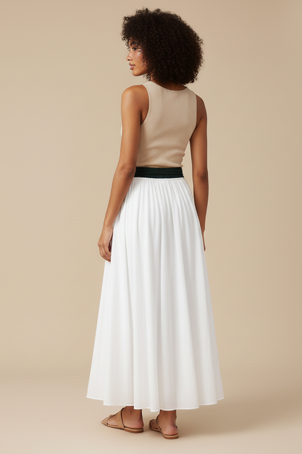 Jupe Blanche A La Mode