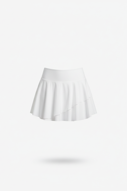 Jupe Culotte Blanche Femme