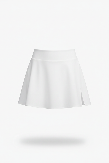 Jupe Plissée Soleil Blanche