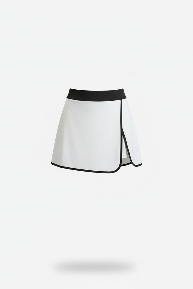 Jupe Blanche Skort Décontractée