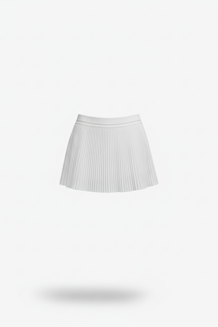 Jupe Blanche Plissée Chic