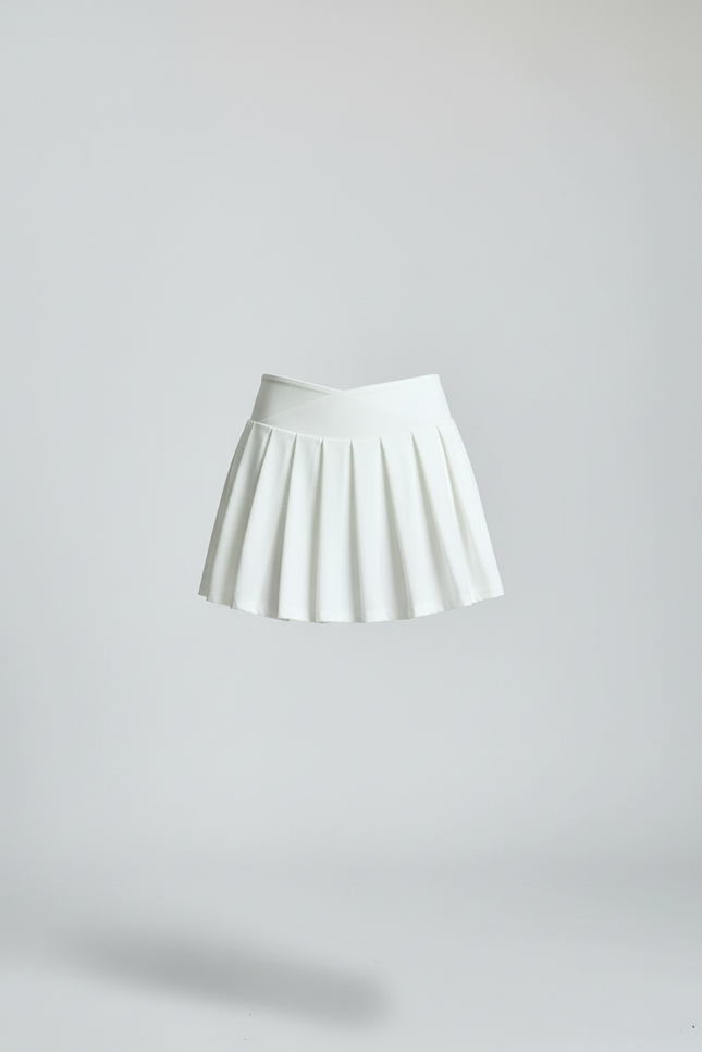 Jupe Blanche Plissée Sport