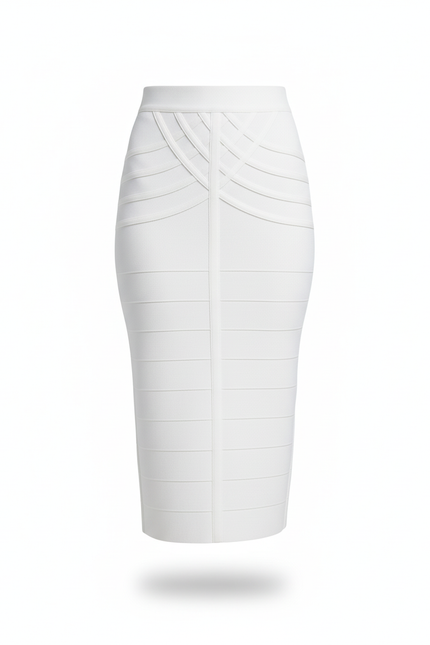 Jupe Blanche Moulante