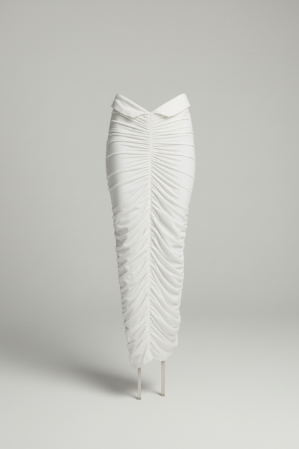Jupe Blanche Taille Basse