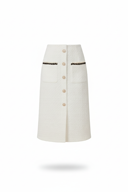 Jupe Blanche Tailleur