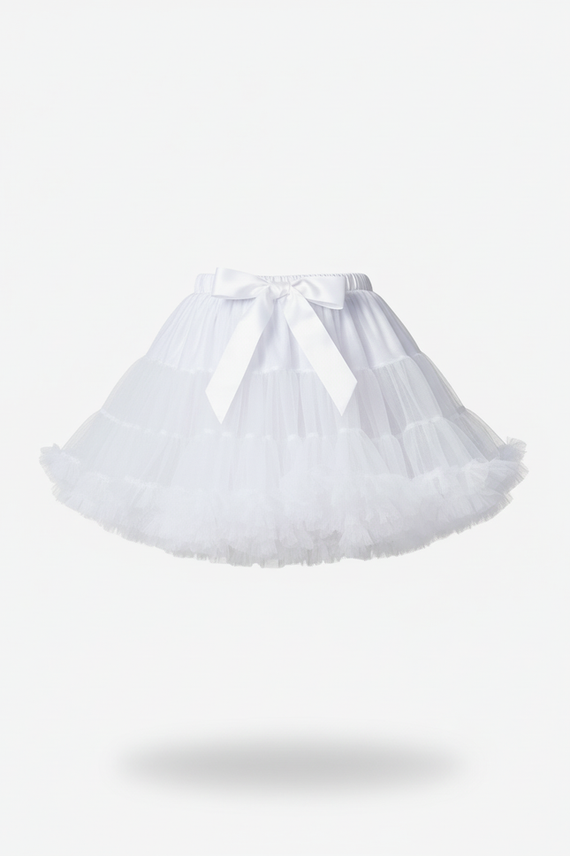 Jupe Blanche Tulle Volumineuse Tutu
