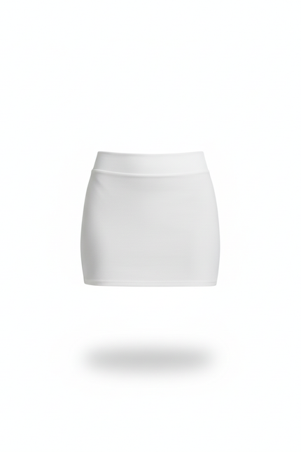 Jupe Blanche Courte Moulante
