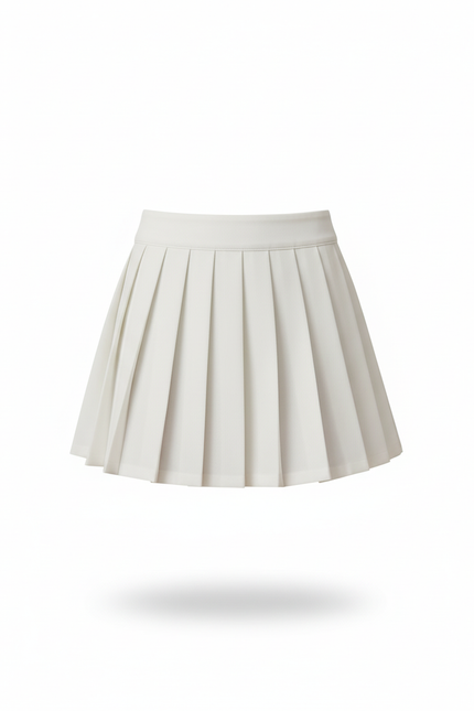 Jupe Blanche Plissée Mini