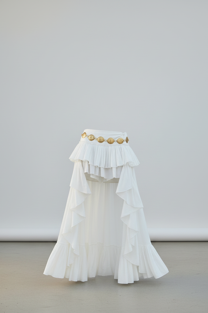 Jupe Flamenco Blanche