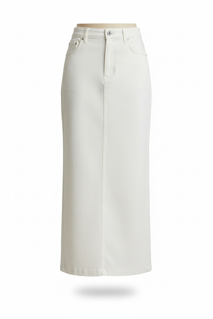 Jupe Denim Blanche