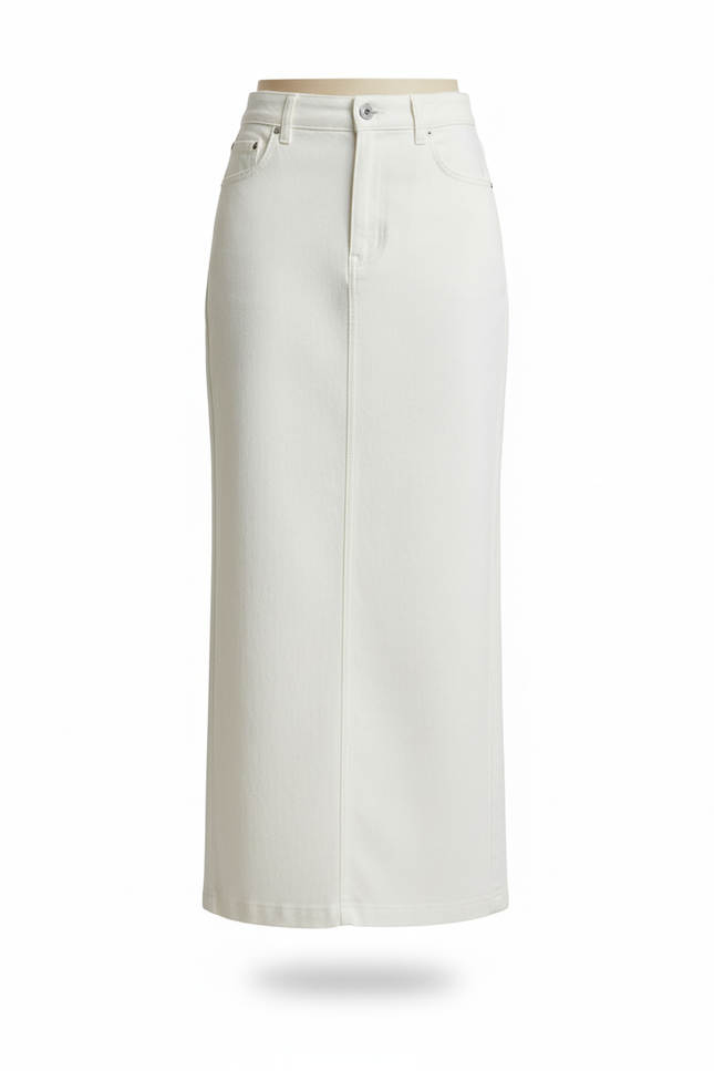Jupe Denim Blanche