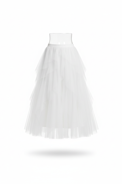 Jupe Voile Blanche