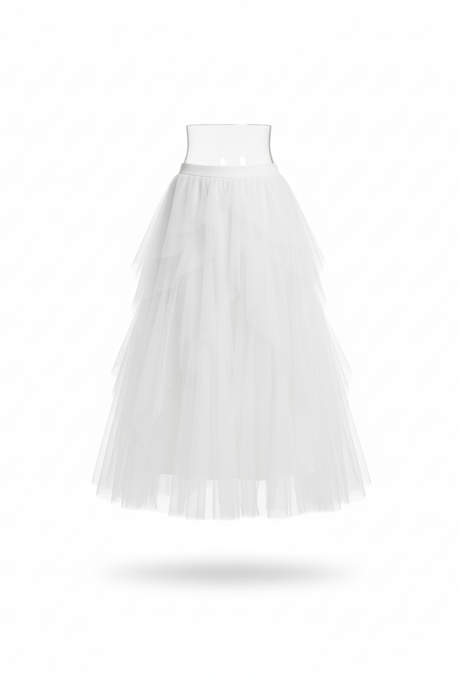 Jupe Voile Blanche