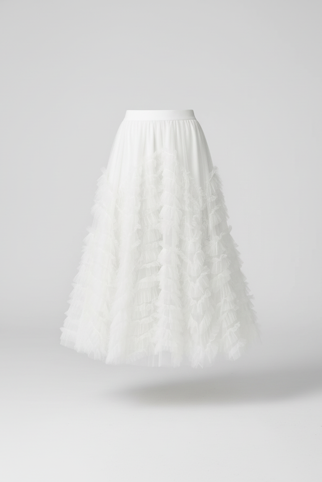 Jupe Blanche Ceremonie