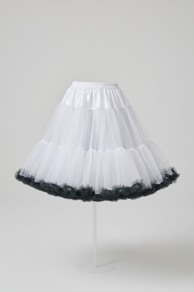 Jupe Blanche Longueur Genoux