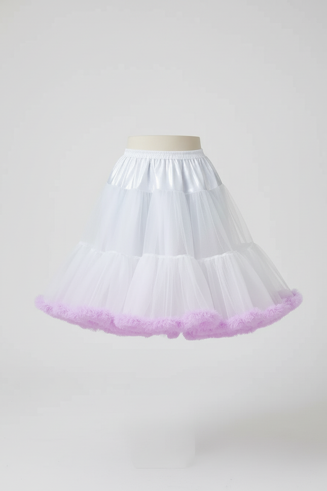 Jupe Transparente Blanche