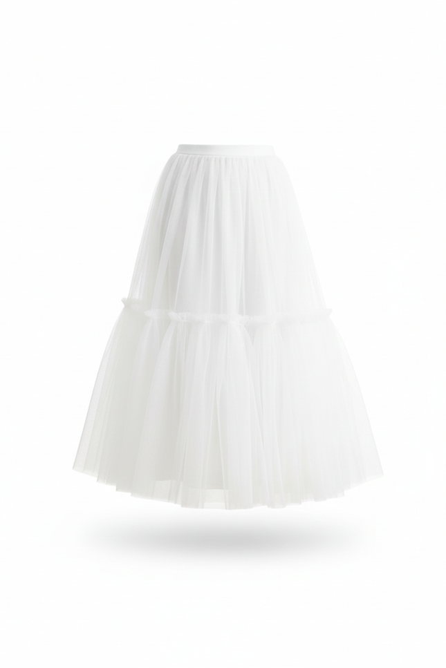 Jupe Blanche Elastique