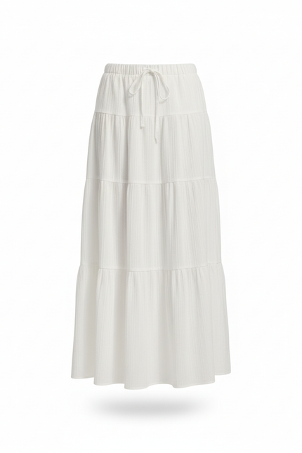 Jupe Paysanne Blanche