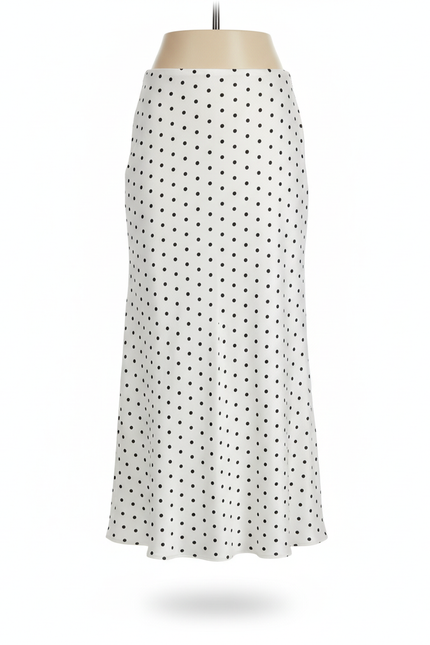 Jupe Blanche Droite Chic Amincissante