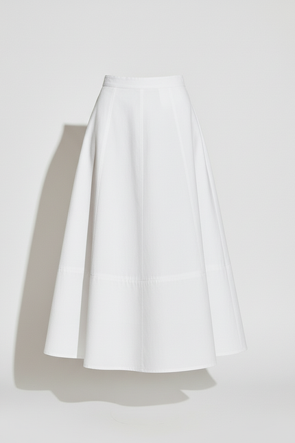 Jupe Blanche Trapeze Femme